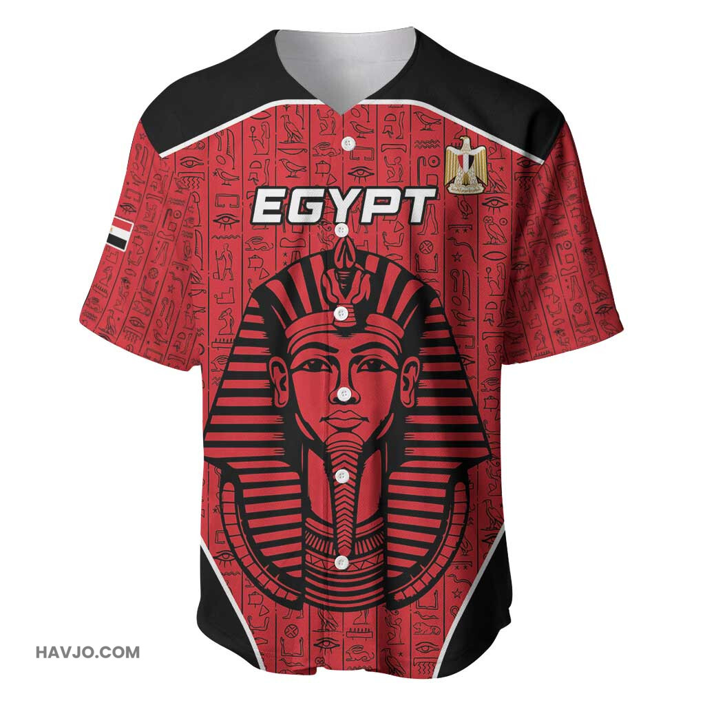 Egypt Football Custom Ancient Egypt Style Baseball Jersey