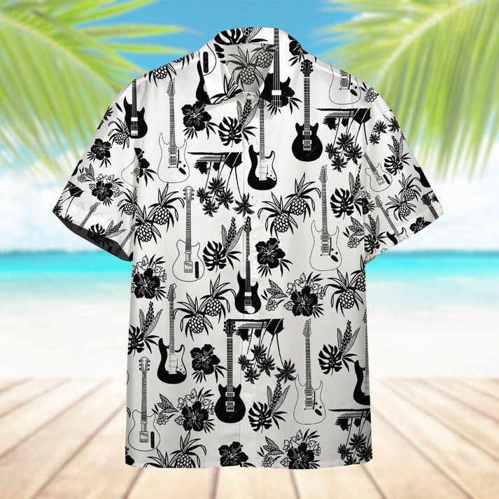 Electric Guitar Hawaiian Shirt 2026 Aloha Shirt Unusual Gifts For Guitar Players