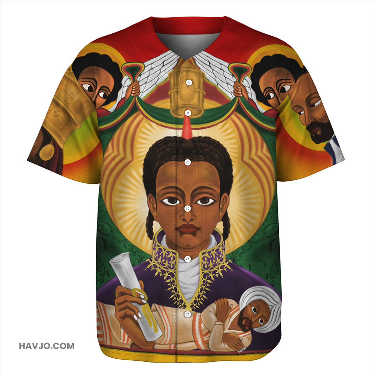 Ethiopia Orthodox Baseball Jersey