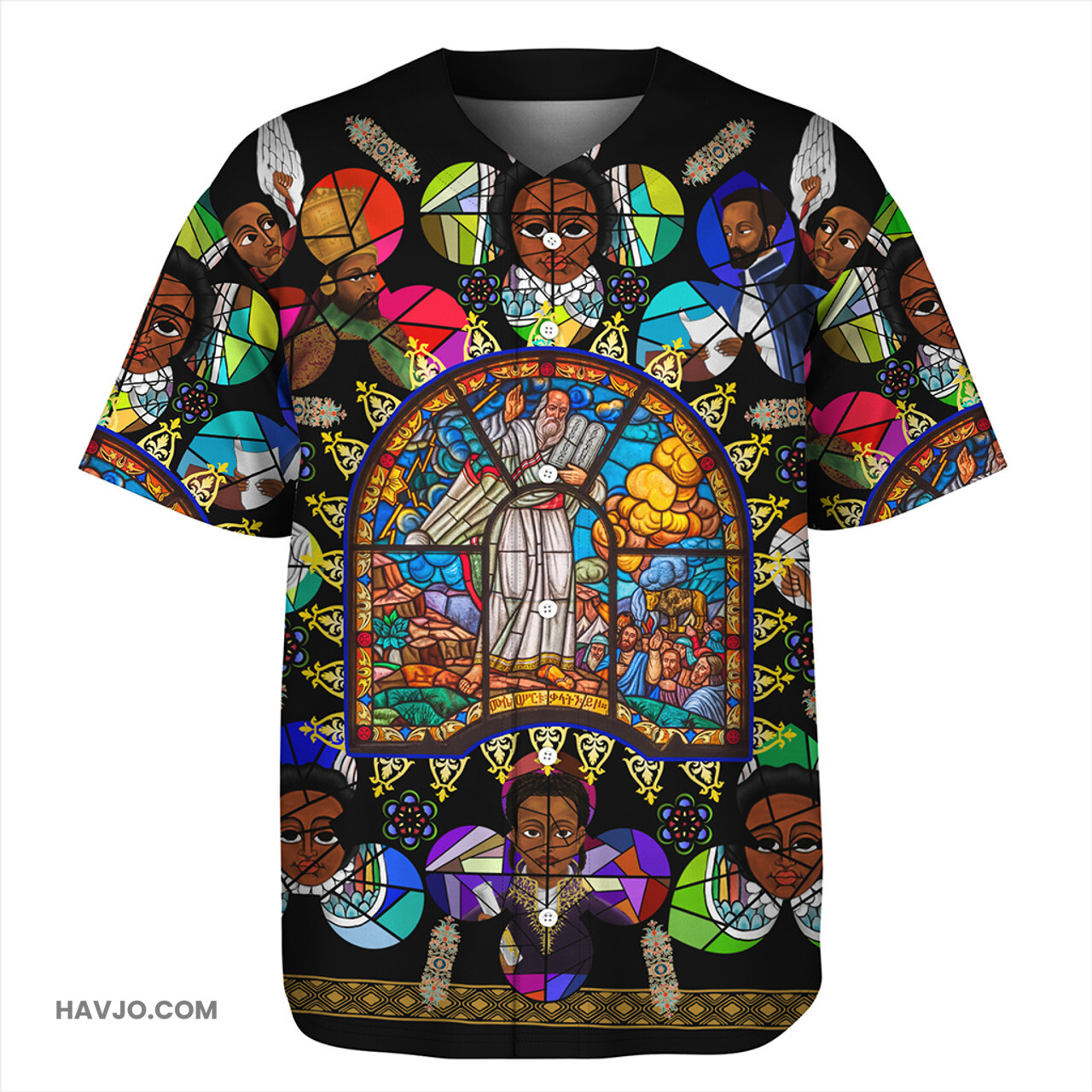 Ethiopia Orthodox Galaxy Baseball Jersey