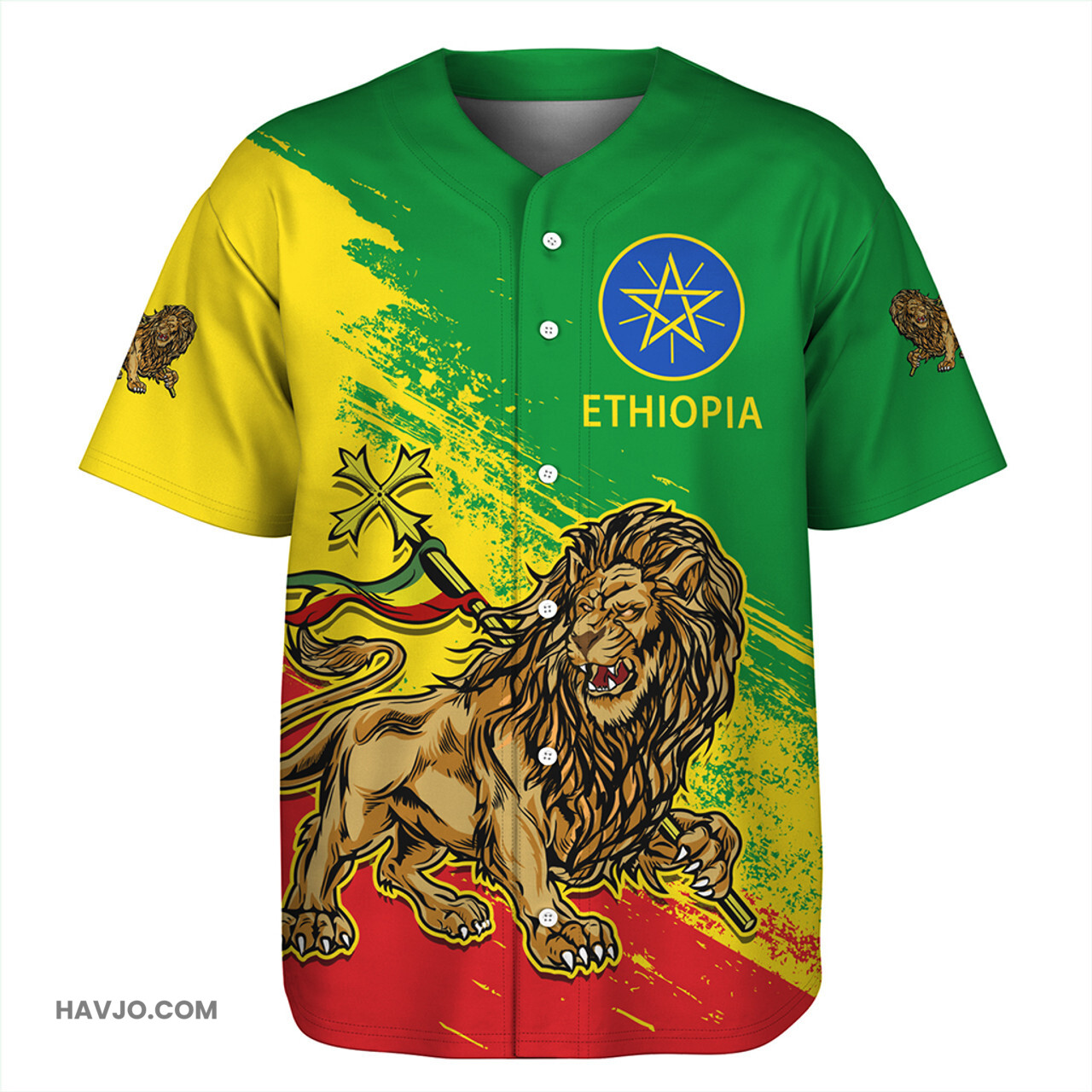 Ethiopia Special Style Baseball Jersey