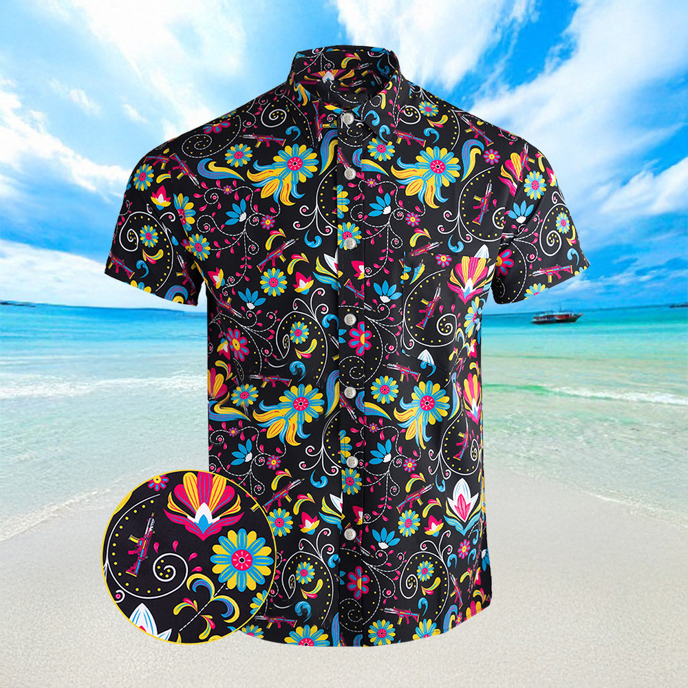 Flores De Mayo Hawaiian Shirt Summer Button Up Best Gifts For Father