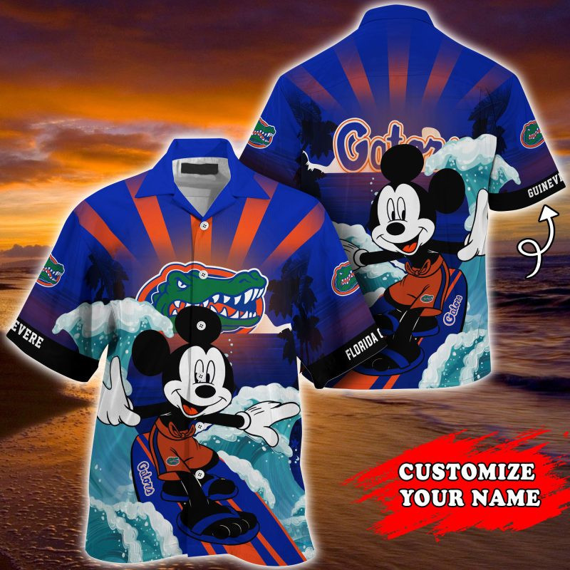 Florida Gators Ncaa Summer Personalized Hawaiian Shirt Tropical Aloha Button Up