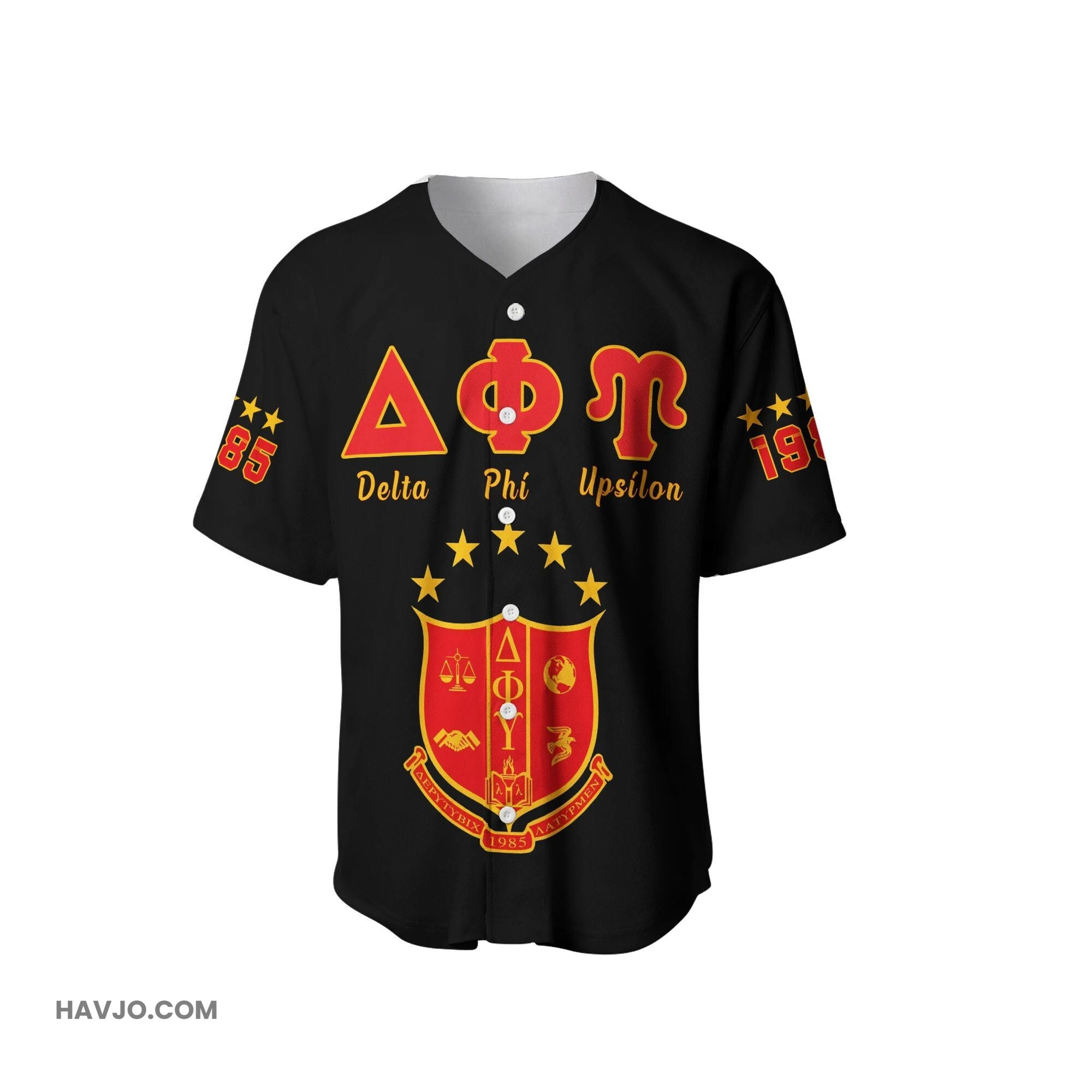 Fraternity DELTA PHI UPSILON Baseball Jersey