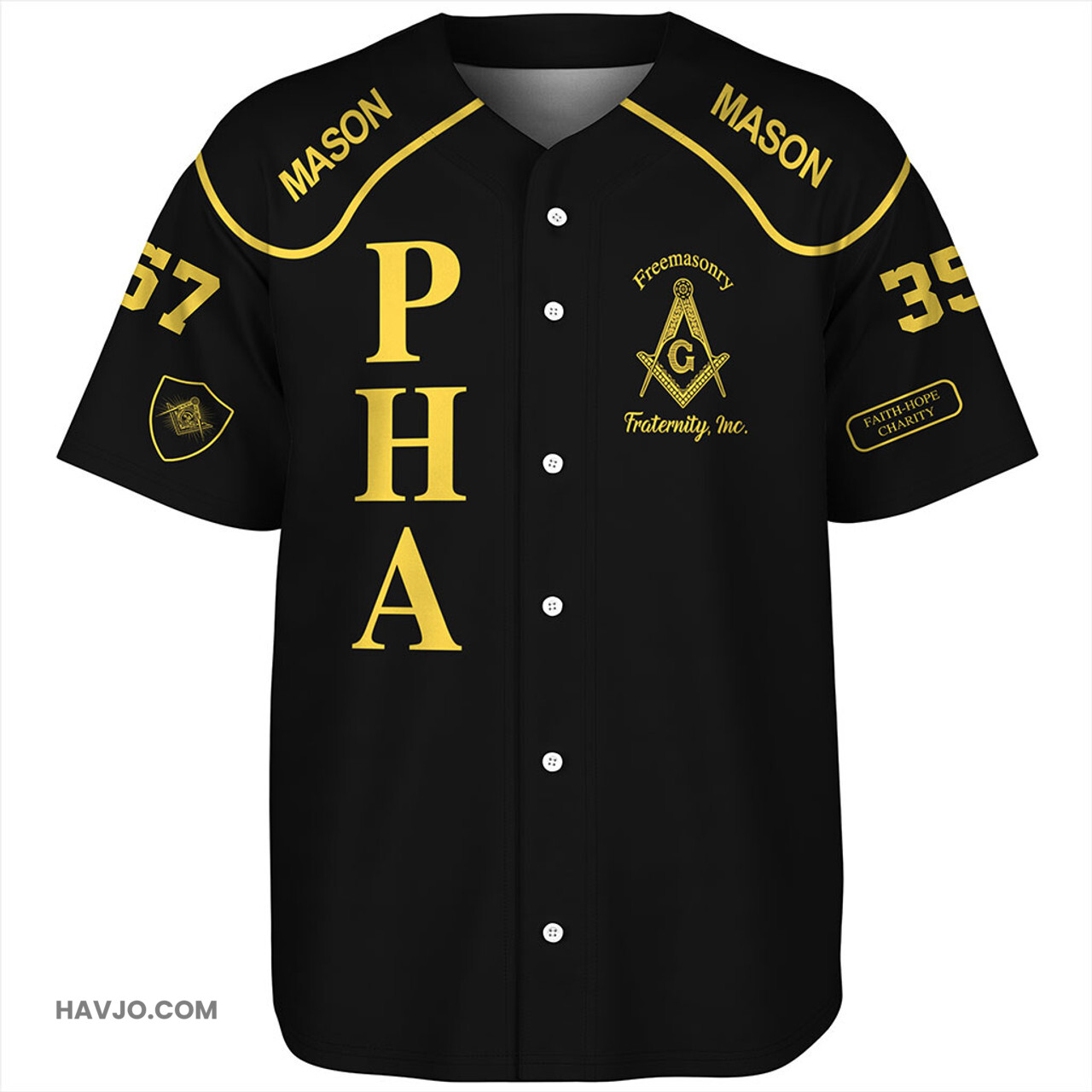 Freemasonry Brotherhood Baseball Jersey