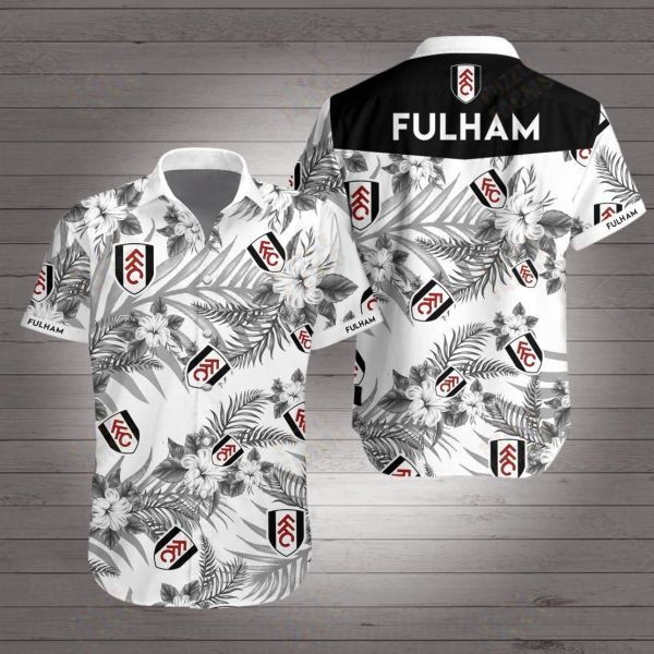 Fulham Hawaiian Shirt Tropical Aloha Button Up