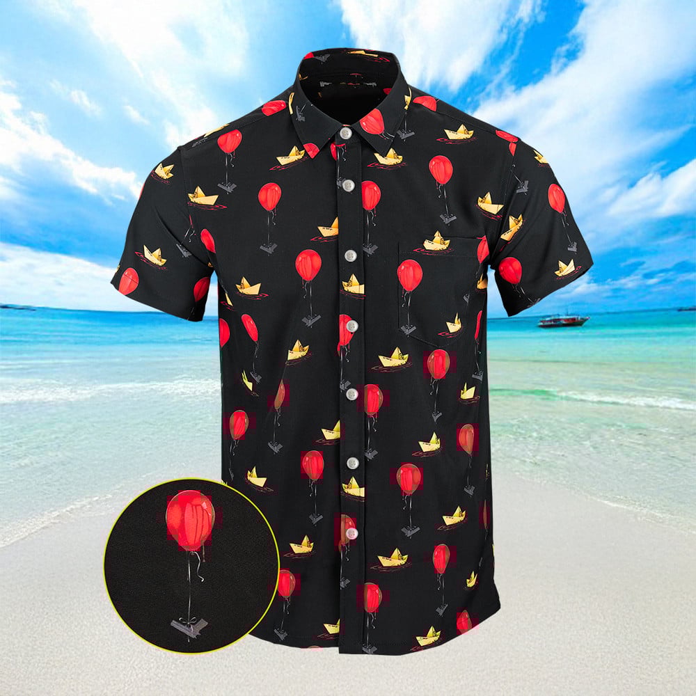 Georgie Hawaiian Shirt Best Short Sleeve Button Down Shirts For Summer Dad Gifts