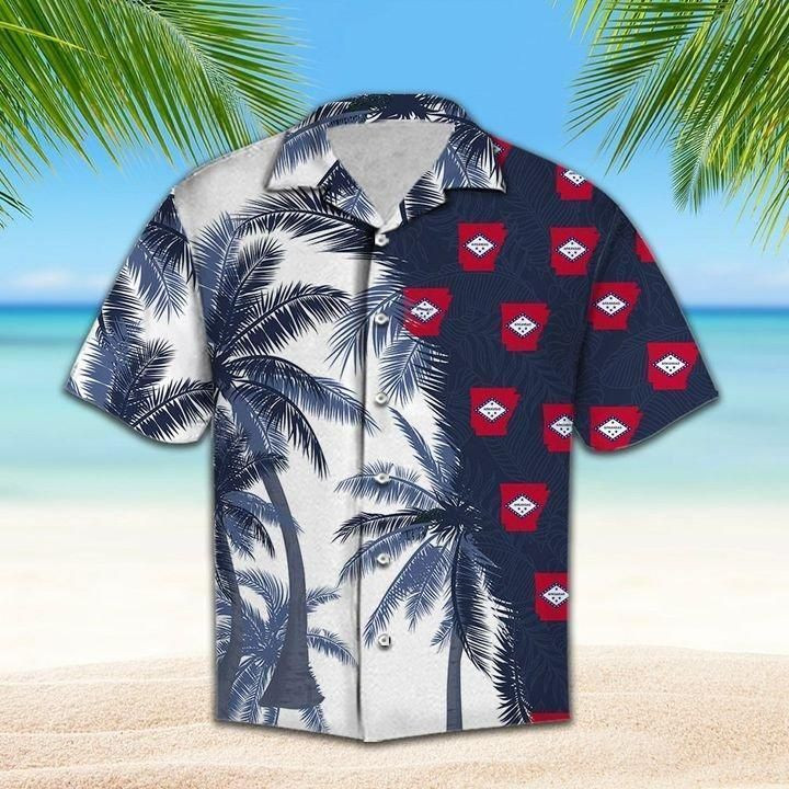 Get Now Arkansas Hawaiian Shirt Tropical Aloha Button Up