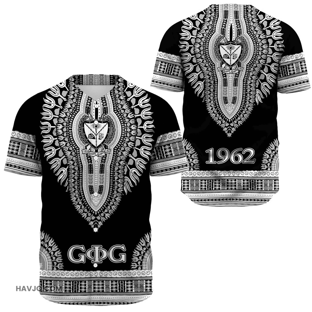 Groove Phi Groove Dashikis Baseball Jersey