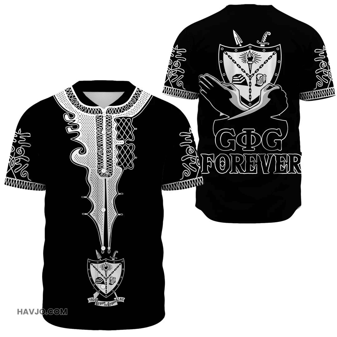 Groove Phi Groove Forevers Baseball Jersey