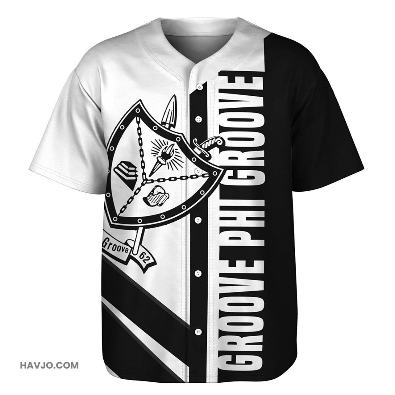 Groove Phi Groove Half Concept Baseball Jersey