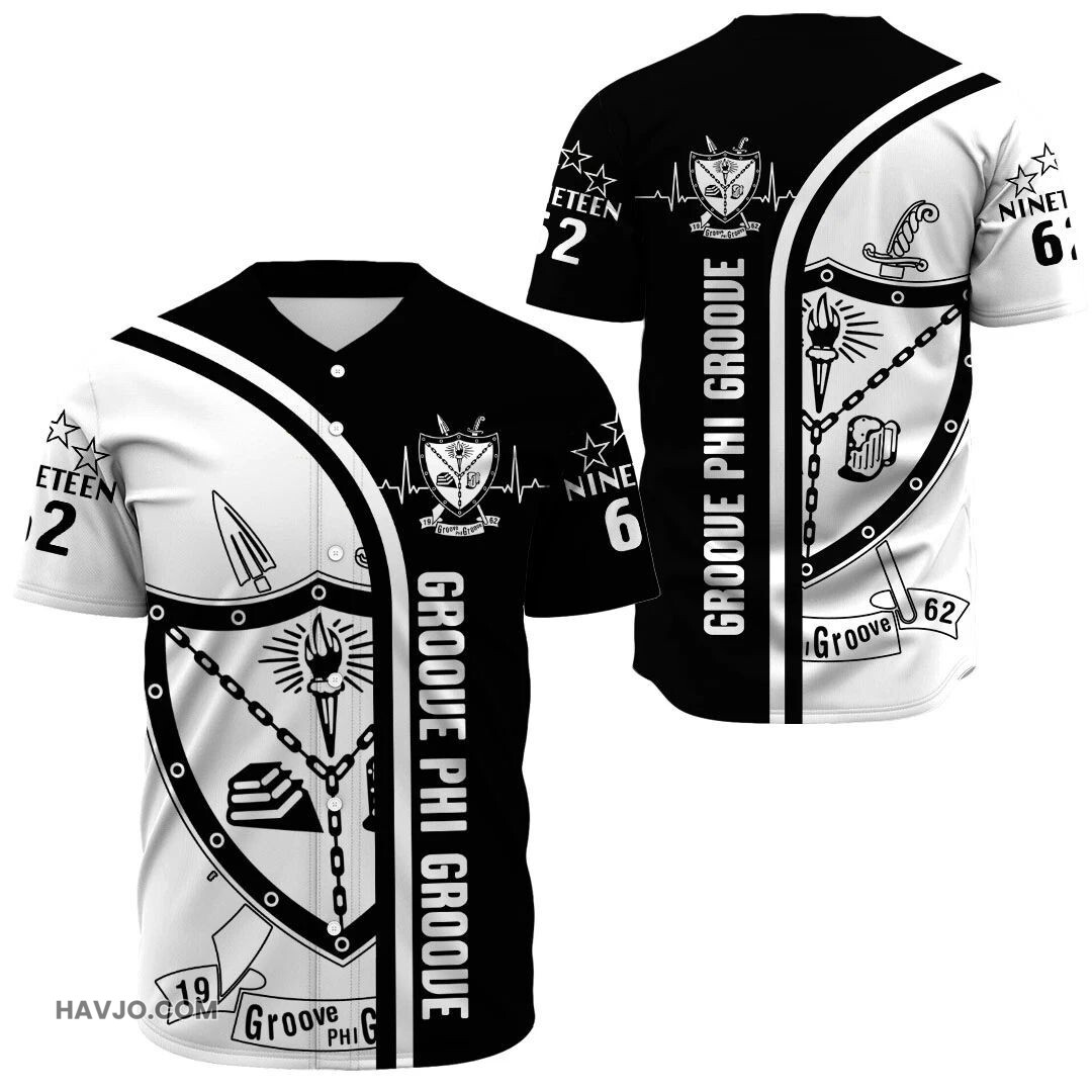 Groove Phi Groove In My Hearts Baseball Jersey