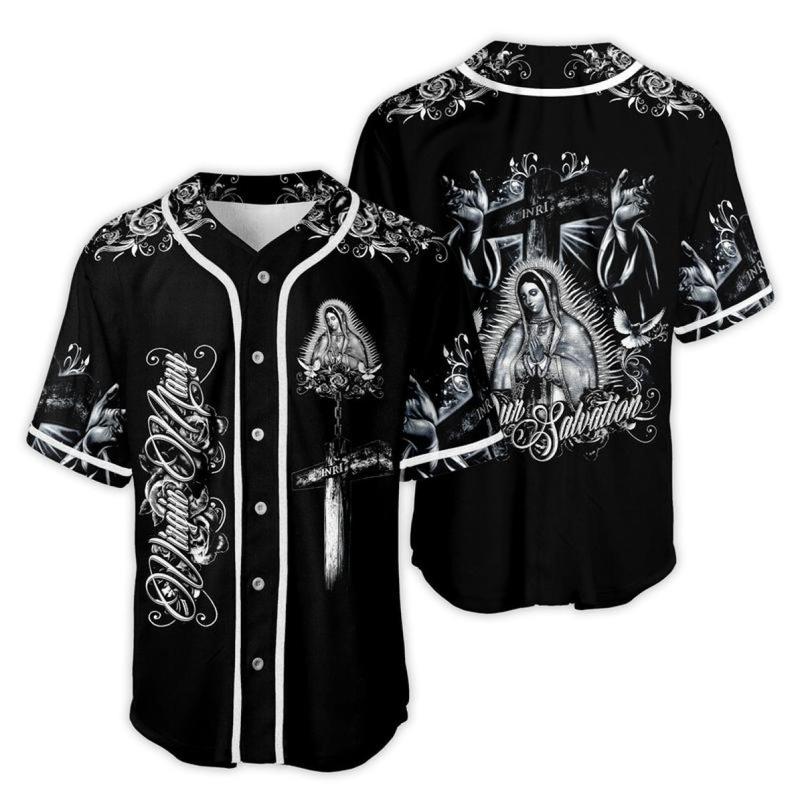 Guadalupe Baseball Jersey, Mexican Heritage Shirt