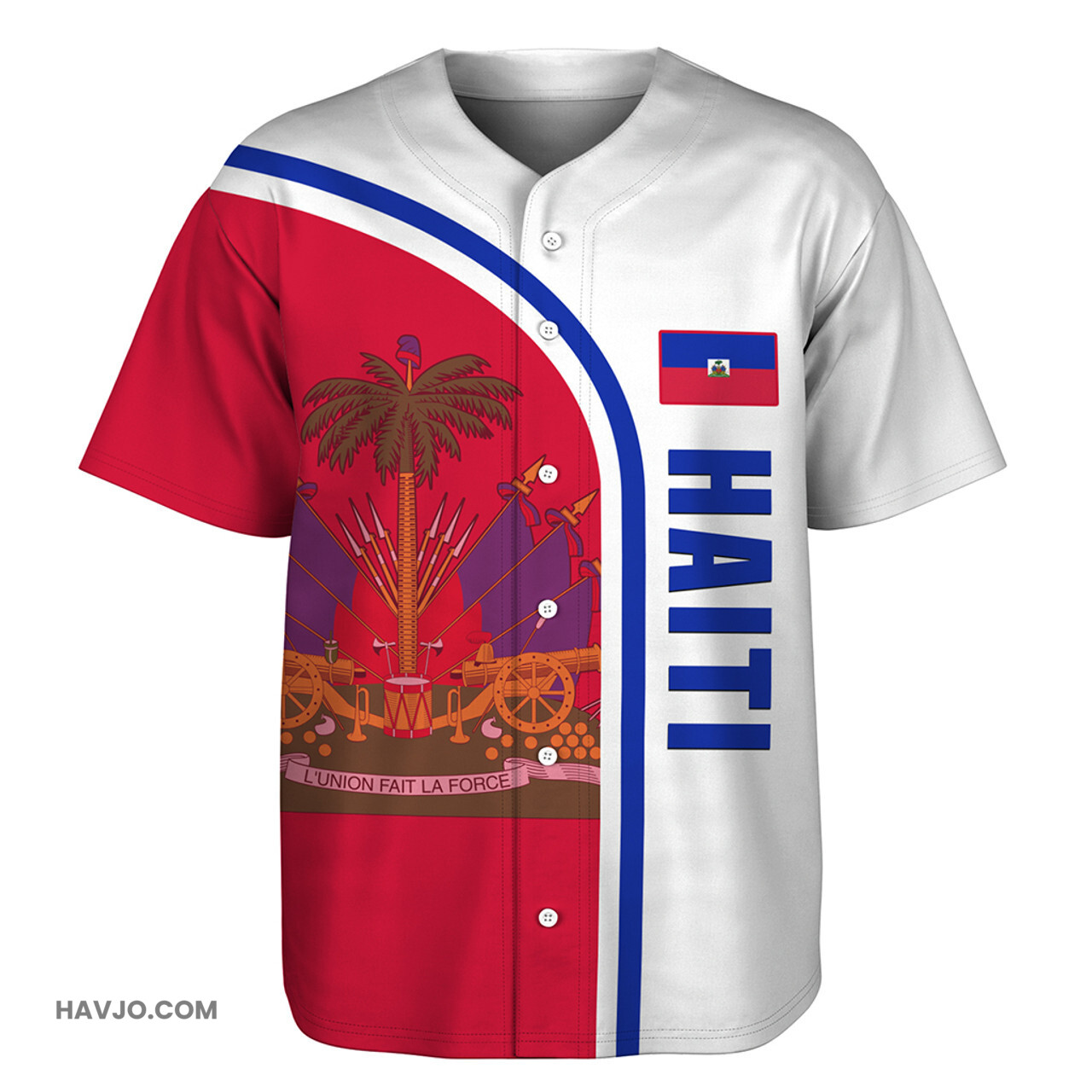 Haiti In My Heart Baseball Jersey