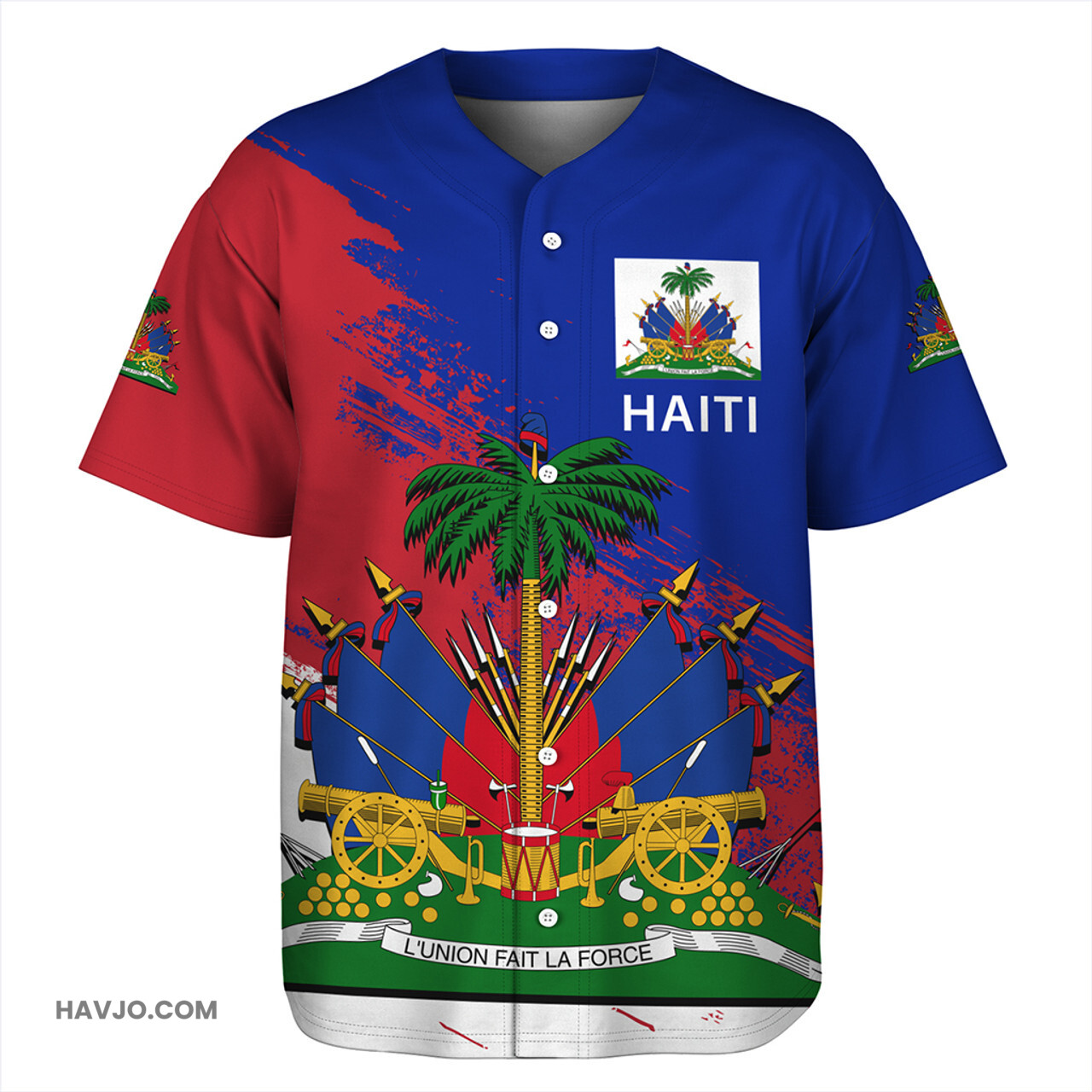 Haiti Special Style Baseball Jersey