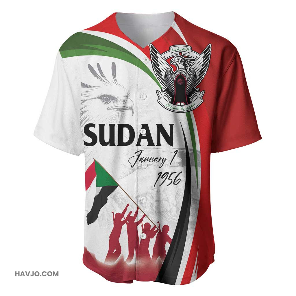 Happy Independence of Sudan Soldiers Fight for Homeland Victory is ours Baseball Jersey
