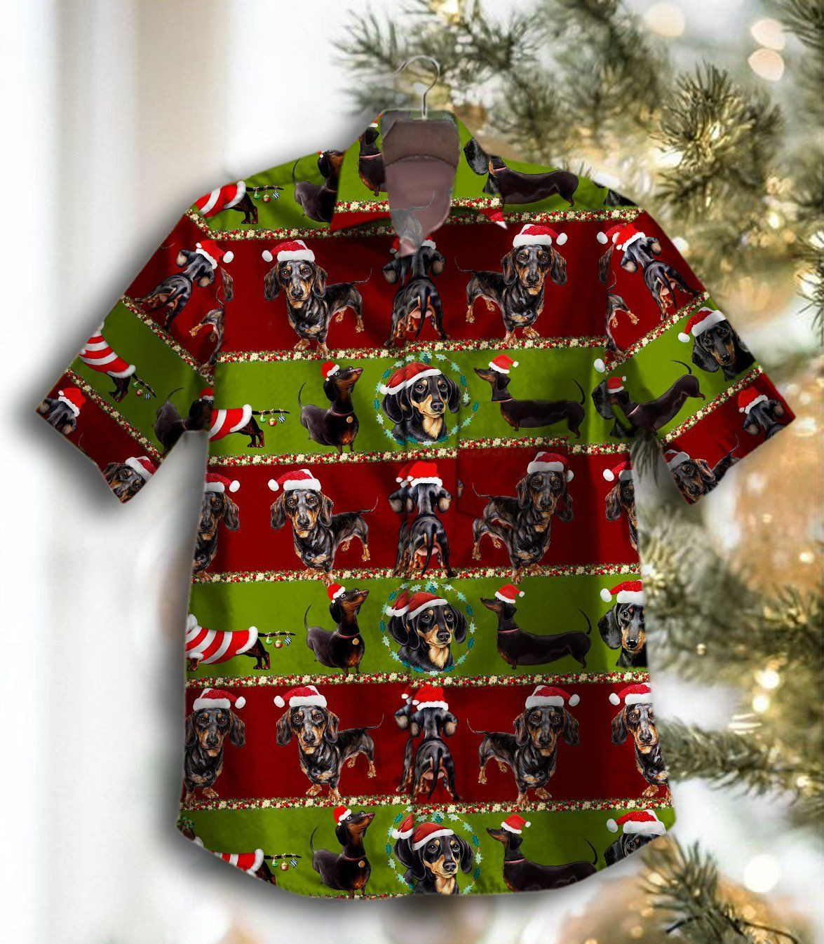 Hawaii Shirt Dachshund Gtv Hawaiian Shirt Tropical Aloha Button Up