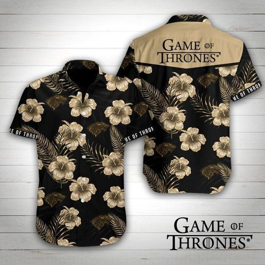 Hawaii Shirt Game Of Thrones Hawaiian Shirt Tropical Aloha Button Up