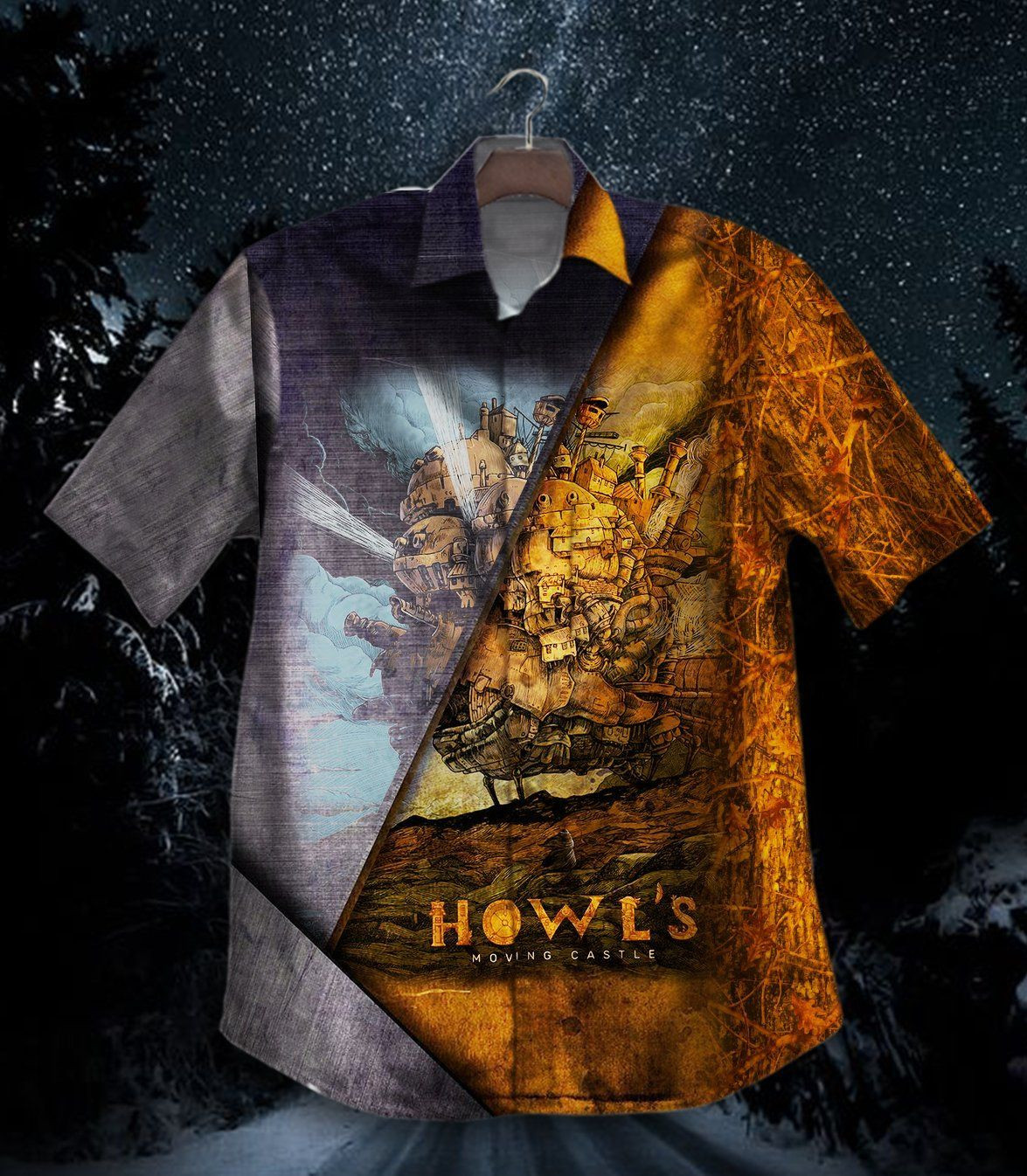 Hawaii Shirt Ghibli Nmn Gt Hawaiian Shirt Tropical Aloha Button Up