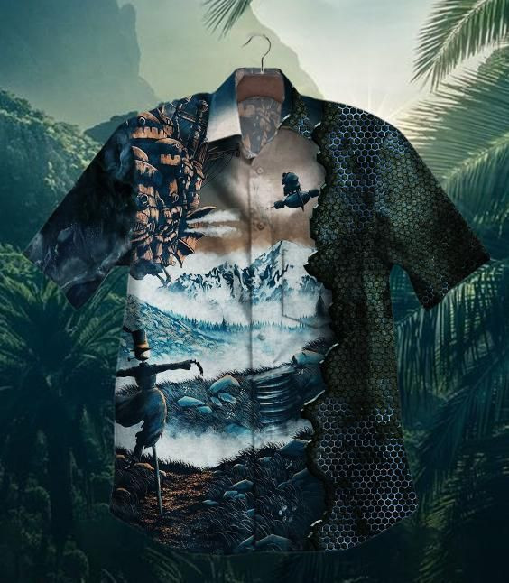 Hawaii Shirt Ghibli Nmn Nv Hawaiian Shirt Tropical Aloha Button Up