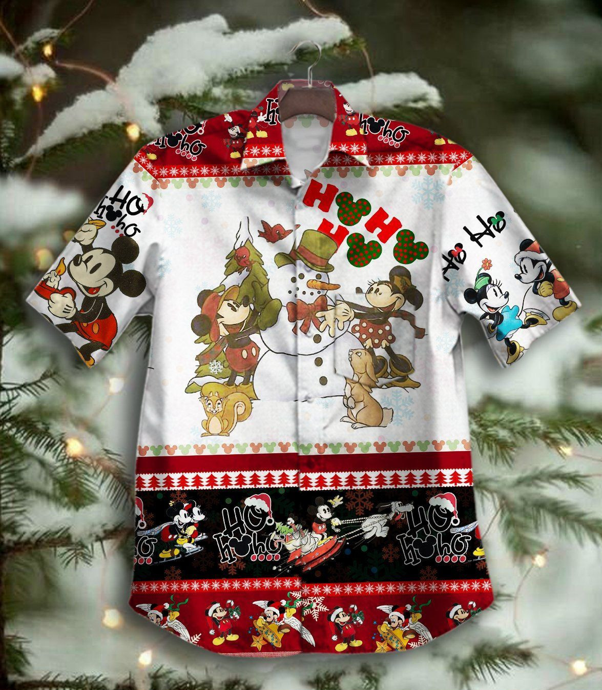 Hawaii Shirt Mickey Gtvien Hawaiian Shirt Tropical Aloha Button Up