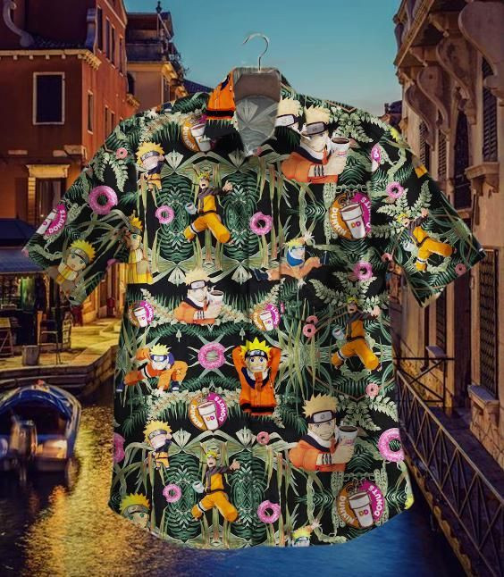 Hawaii Shirt Naruto Nmn Nv Hawaiian Shirt Tropical Aloha Button Up