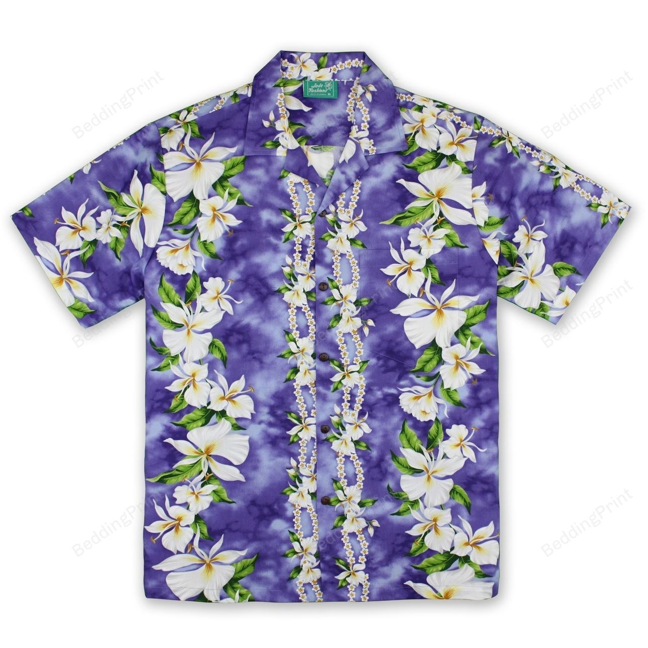 Hawaiian Shirt Tropical Aloha Button Up