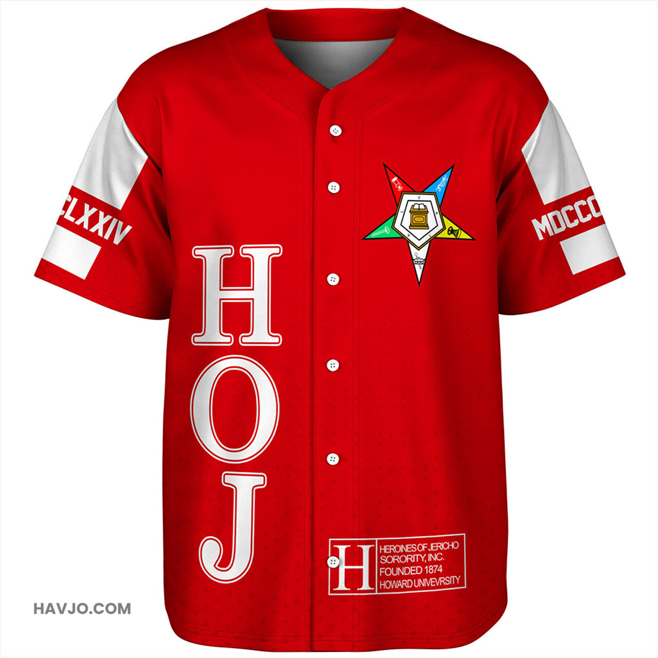 Heroines of Jericho MCM Style Baseball Jersey