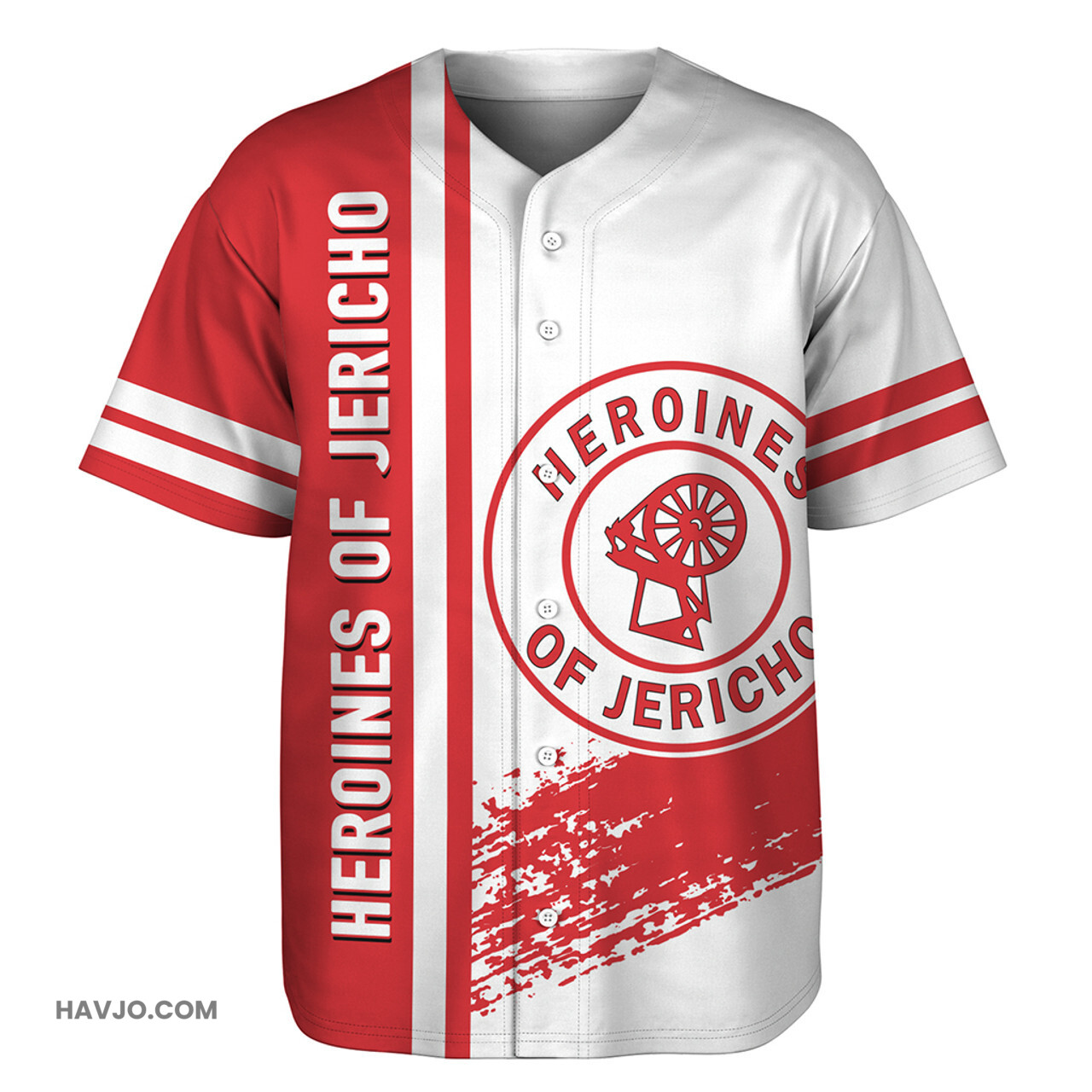 Heroines of Jericho Quater Style Baseball Jersey