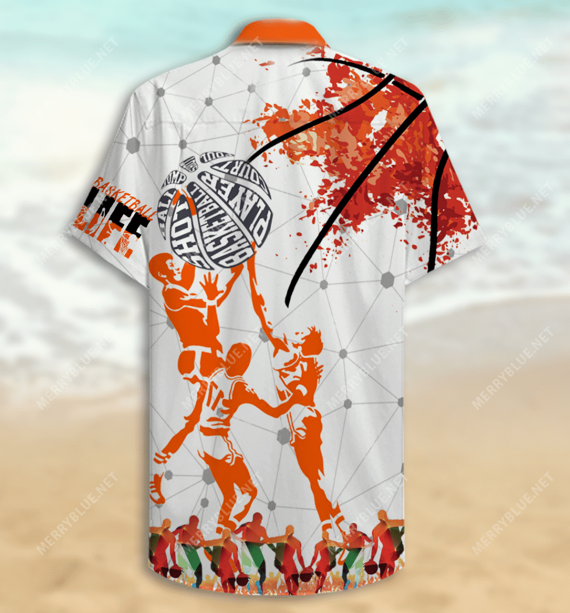 High Quality Amazing Basketball Unisex Hawaiian Shirt Tropical Aloha Button Up