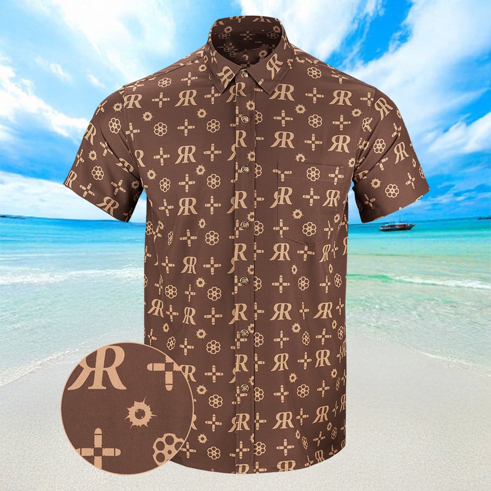 High Roller Hawaiian Shirt Summer Button Up Shirts For Men Gifts For Husband