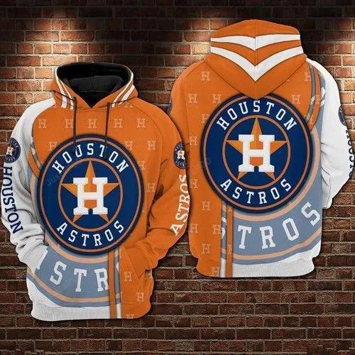 Houston Astros MLB 3D MLB All Over Print Hoodie