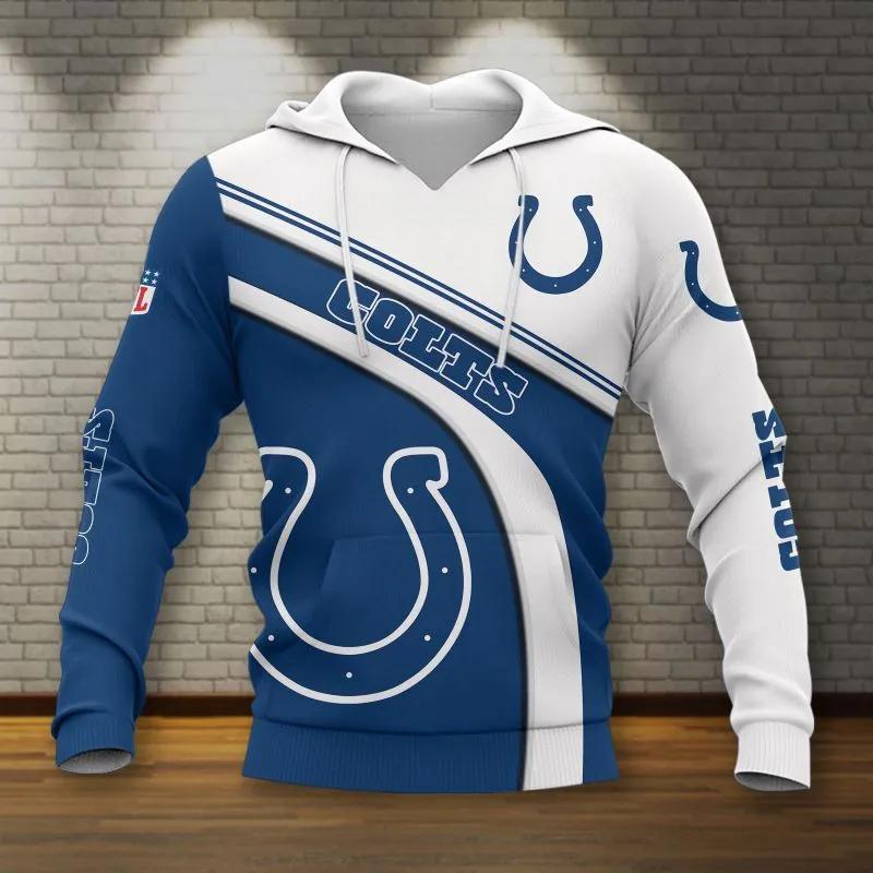Indianapolis Colts NFL NFL 3D All Over Print Hoodie