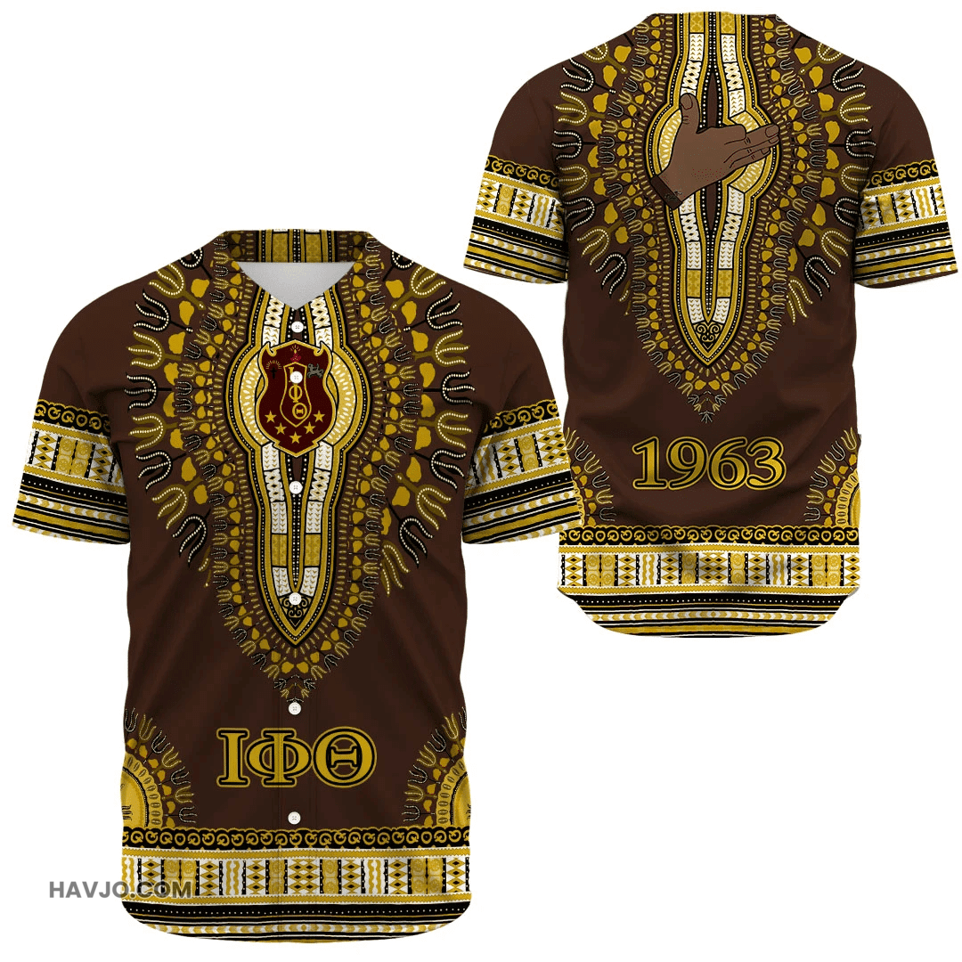Iota Phi Theta Dashikis Baseball Jersey