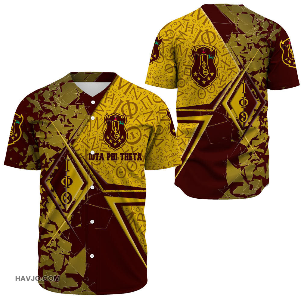 Iota Phi Theta Legends Baseball Jersey