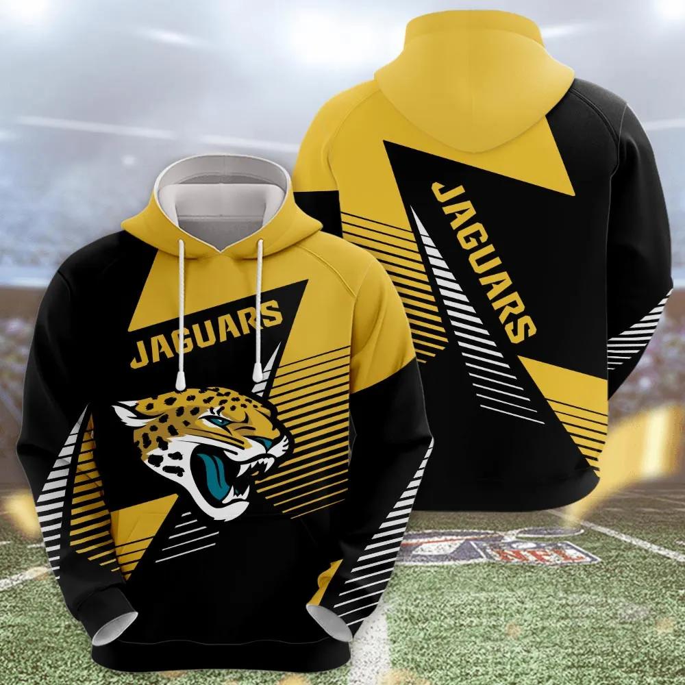 Jacksonville Jaguars NFL3D All Over Print Hoodie