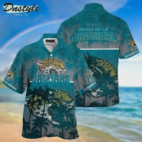 Jacksonville Jaguars Summer Hawaiian Shirt Tropical Aloha Button Up