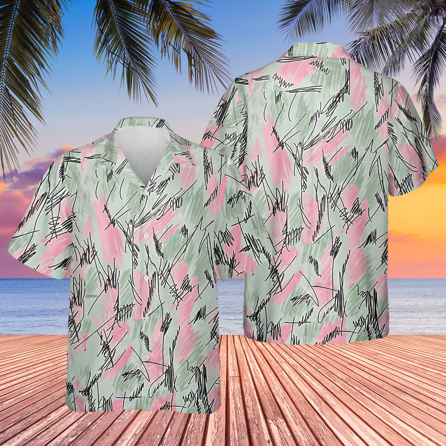 Jim Hopper Hawaiian Shirt Jim Hopper Cutting-Edge Aloha Shirt Clothing Gifts For Fans