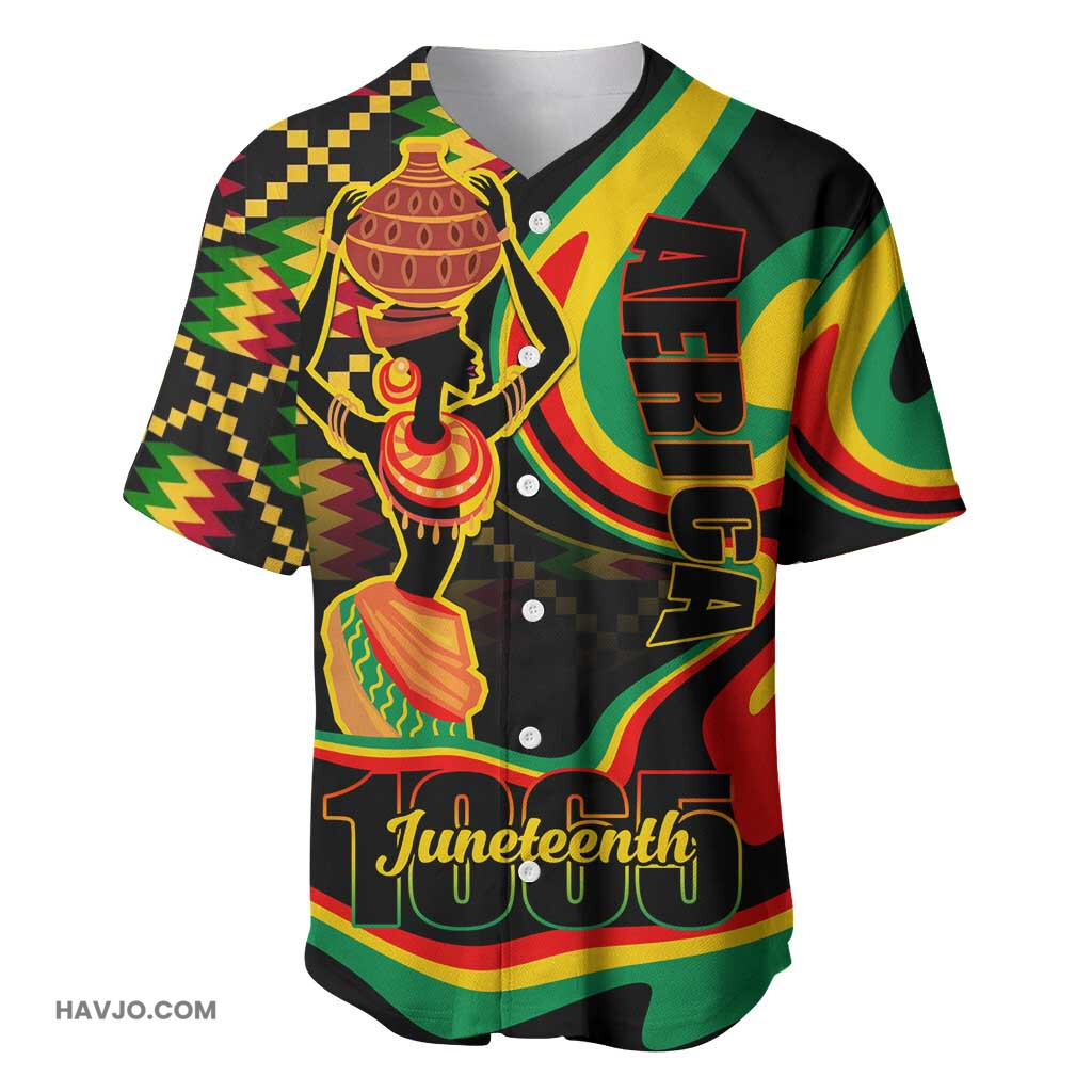 Juneteenth 2024 1865 Freedom Day Anniversary Baseball Jersey