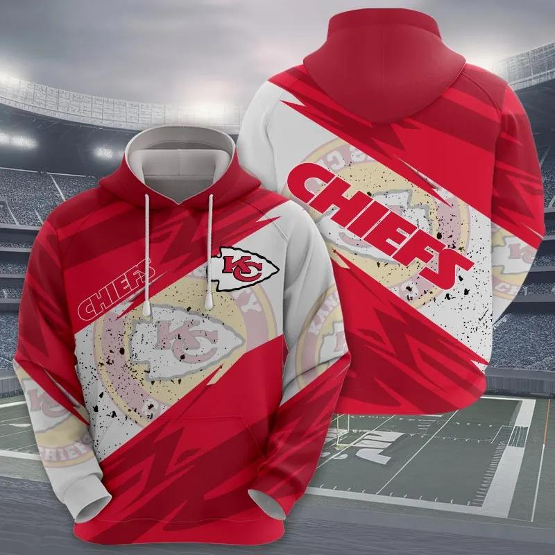 Kansas City Chiefs All Over Print NFL 3D All Over Print Hoodie