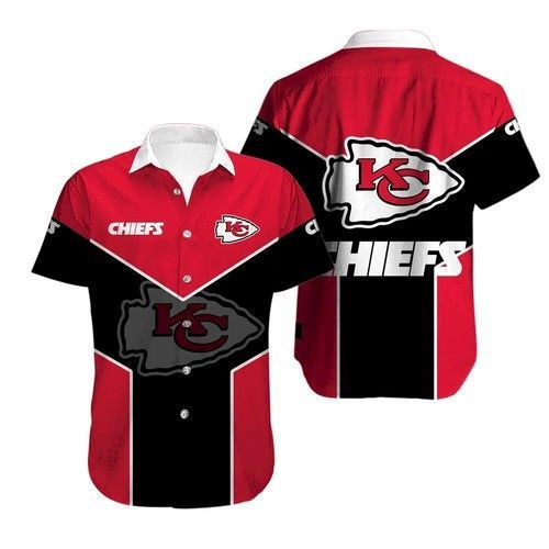 Kansas City Chiefs Hawaiian Shirt Tropical Aloha Button Up