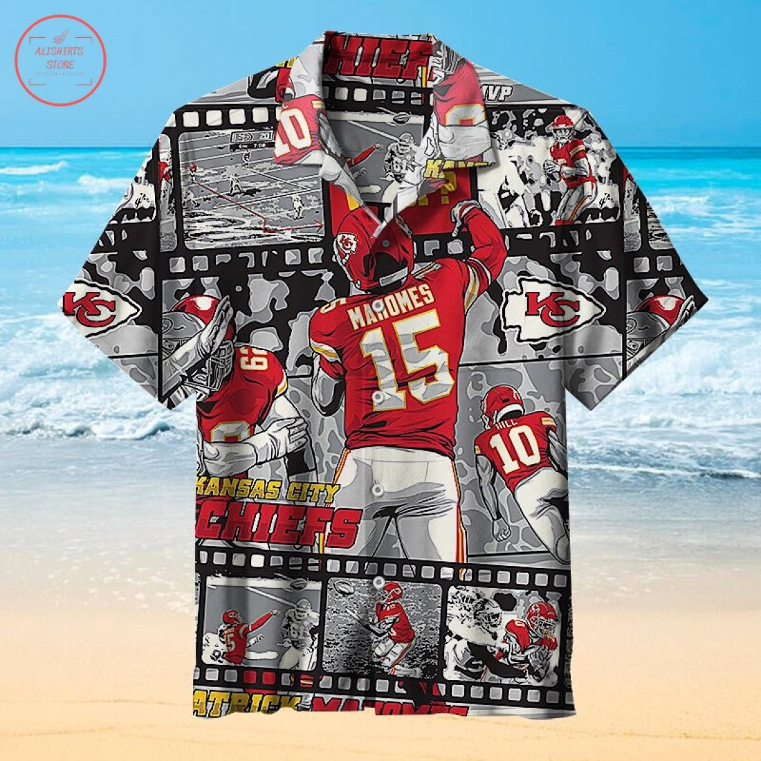 Kansas City Chiefs2 Hawaiian Shirt Tropical Aloha Button Up
