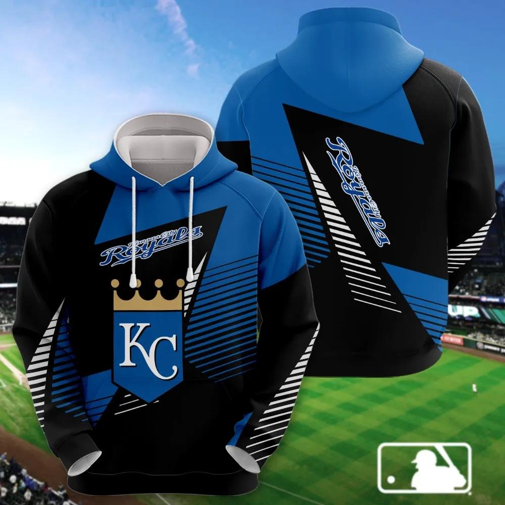 Kansas City Royals Printed MLB All Over Print Hoodie