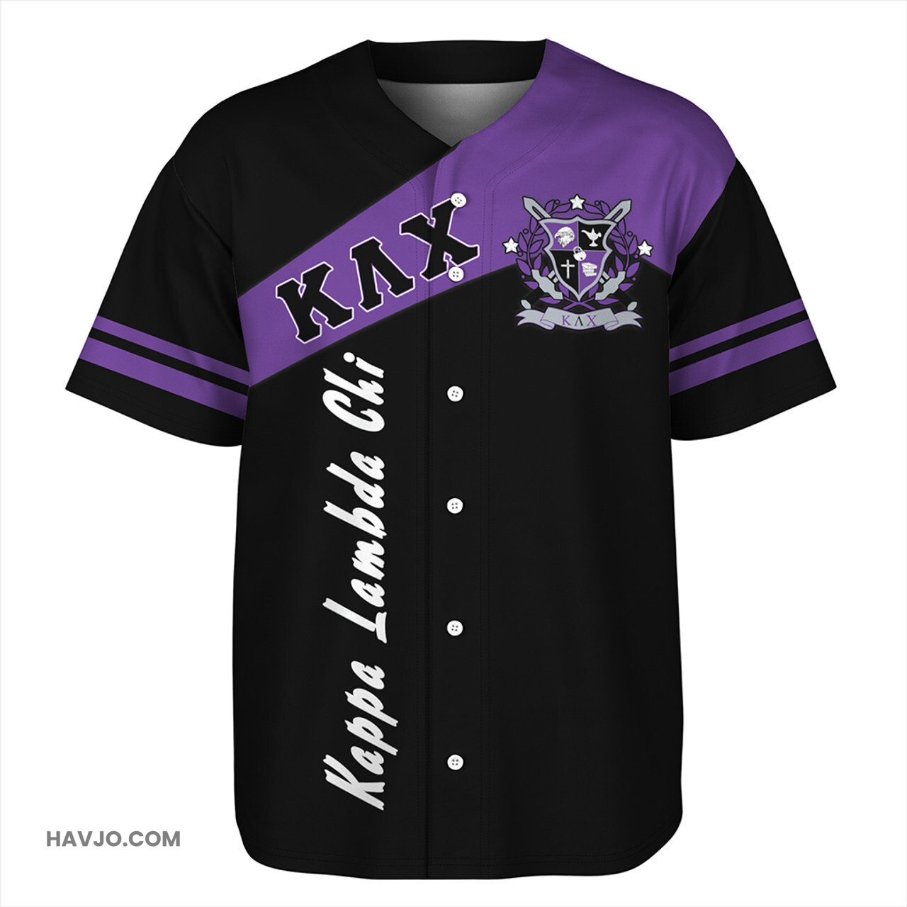 Kappa Lambda Chi Casual Style Baseball Jersey