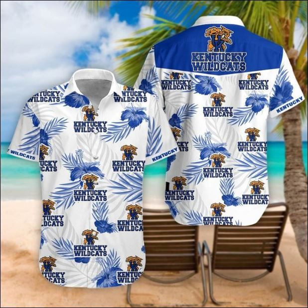 Kentucky Wildcats Tropical Hawaiian Shirt Tropical Aloha Button Up