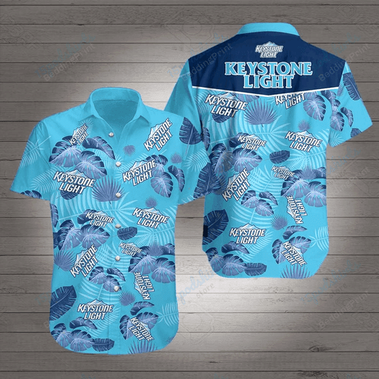 Keystonel U Hawaiian Shirt Tropical Aloha Button Up