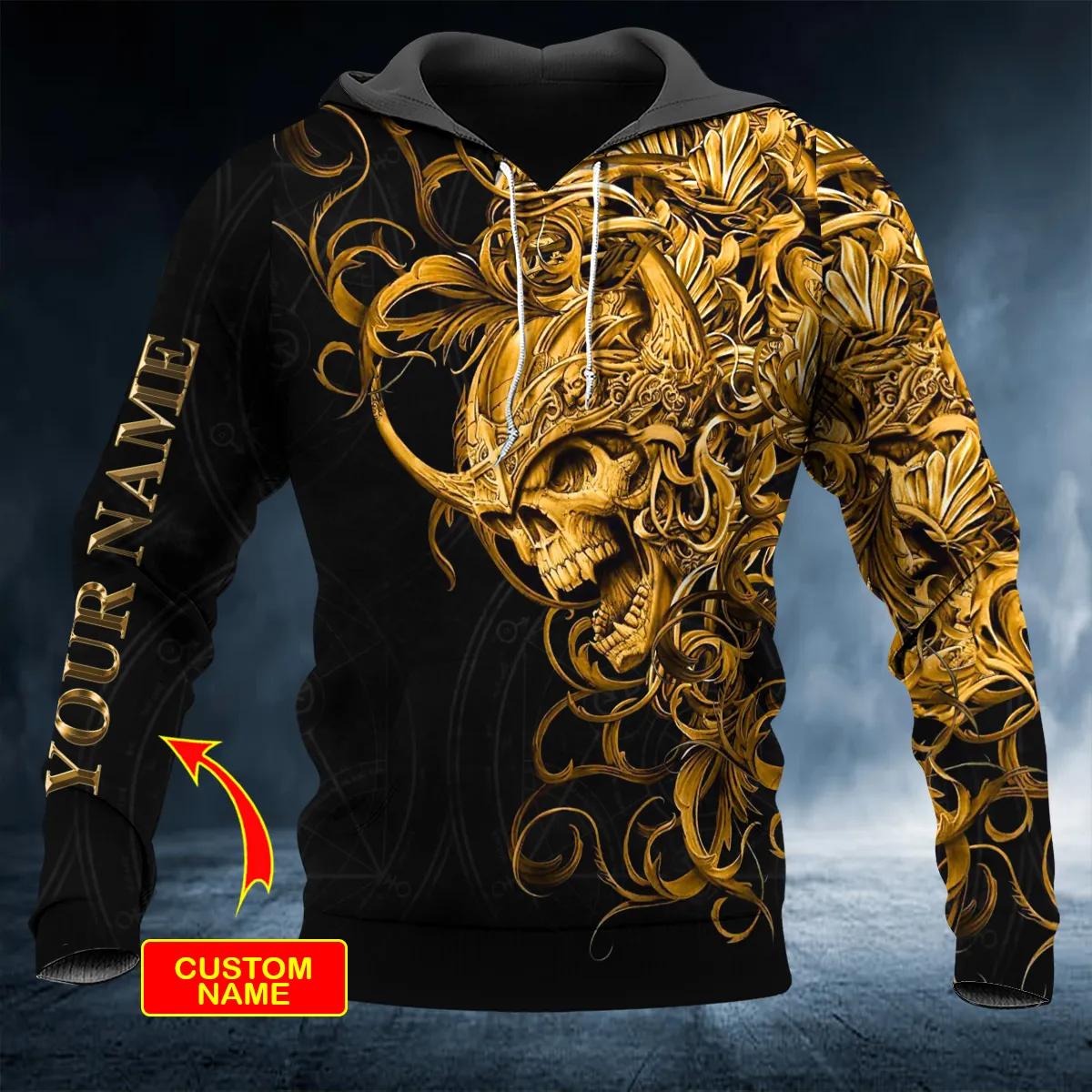 King Viking Custom 3D All Over Print Hoodie