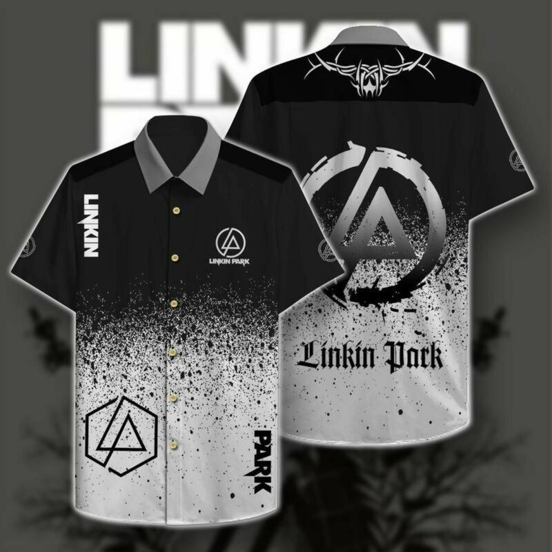 Linkin Park Hawaiian Shirt Tropical Aloha Button Up