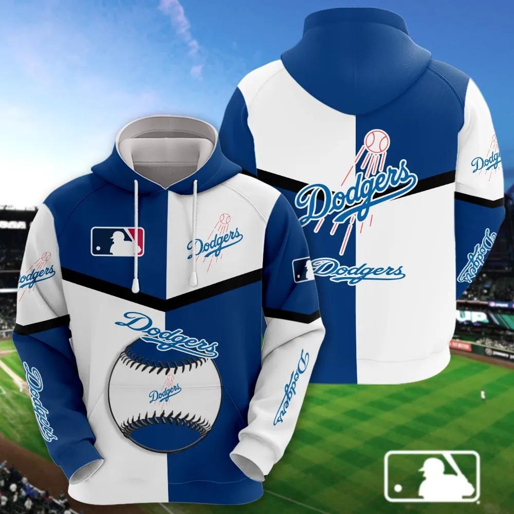 Los Angeles Dodgers 3D MLB All Over Print Hoodie