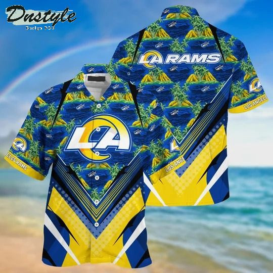 Los Angeles Rams This Season Hawaiian Shirt Tropical Aloha Button Up